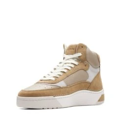 Clarks Craft Court Top Dark Sand Combi -Clarks Step Deals Store 26172676 W 4