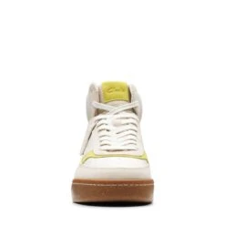 Clarks Craft Court Top White Multi -Clarks Step Deals Store 26172677 W 3