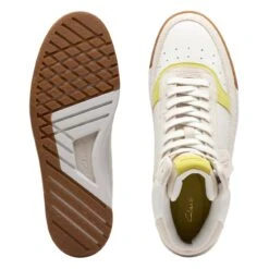 Clarks Craft Court Top White Multi -Clarks Step Deals Store 26172677 W 7