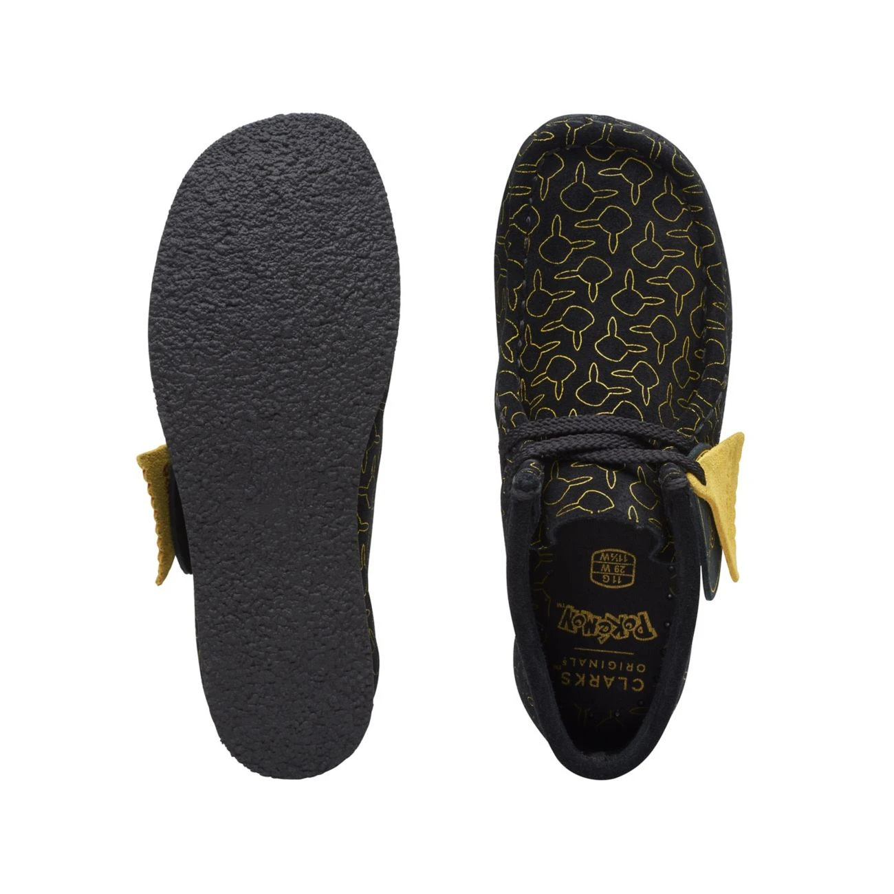 Clarks Wallabee Go Kid Black Suede 7 Clarks Wallabee Go Kid Black Suede - Image 7