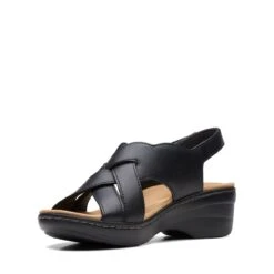 Clarks Merliah Echo Black Leather -Clarks Step Deals Store 26172747 W 4