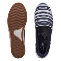 Clarks Breeze Step II Navy/White -Clarks Step Deals Store 26172780 W 7