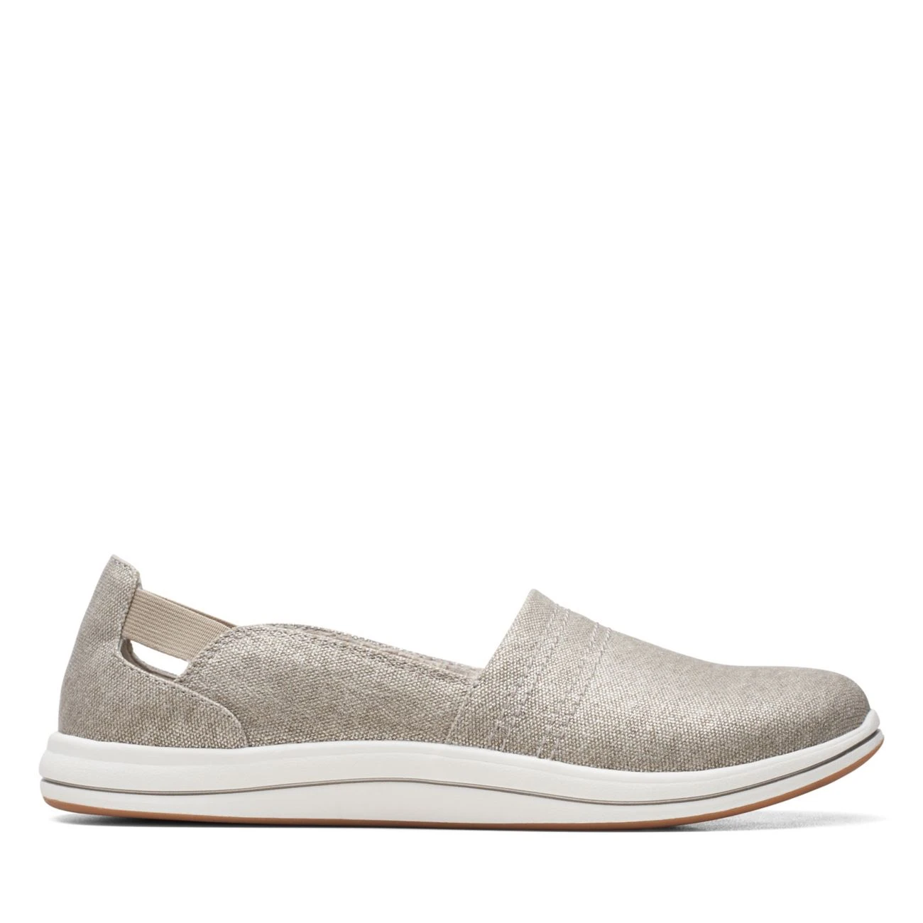 Clarks Breeze Step II Silver Metallic 1 Clarks Breeze Step II Silver Metallic