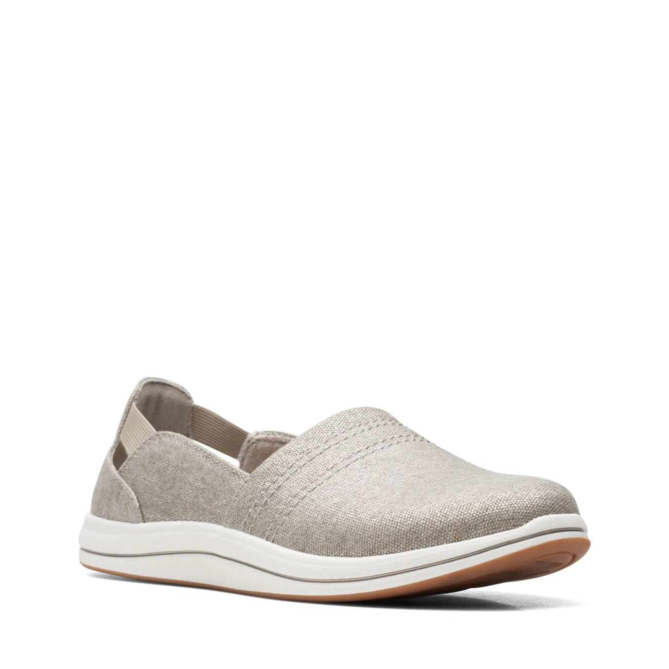 Clarks Breeze Step II Silver Metallic 2 Clarks Breeze Step II Silver Metallic - Image 2