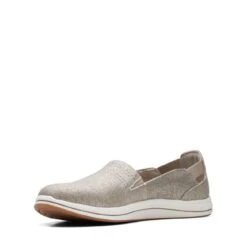 Clarks Breeze Step II Silver Metallic 10 Clarks Breeze Step II Silver Metallic -Clarks Step Deals Store 26172783 W 4