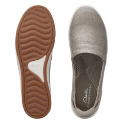 Clarks Breeze Step II Silver Metallic 13 Clarks Breeze Step II Silver Metallic -Clarks Step Deals Store 26172783 W 7