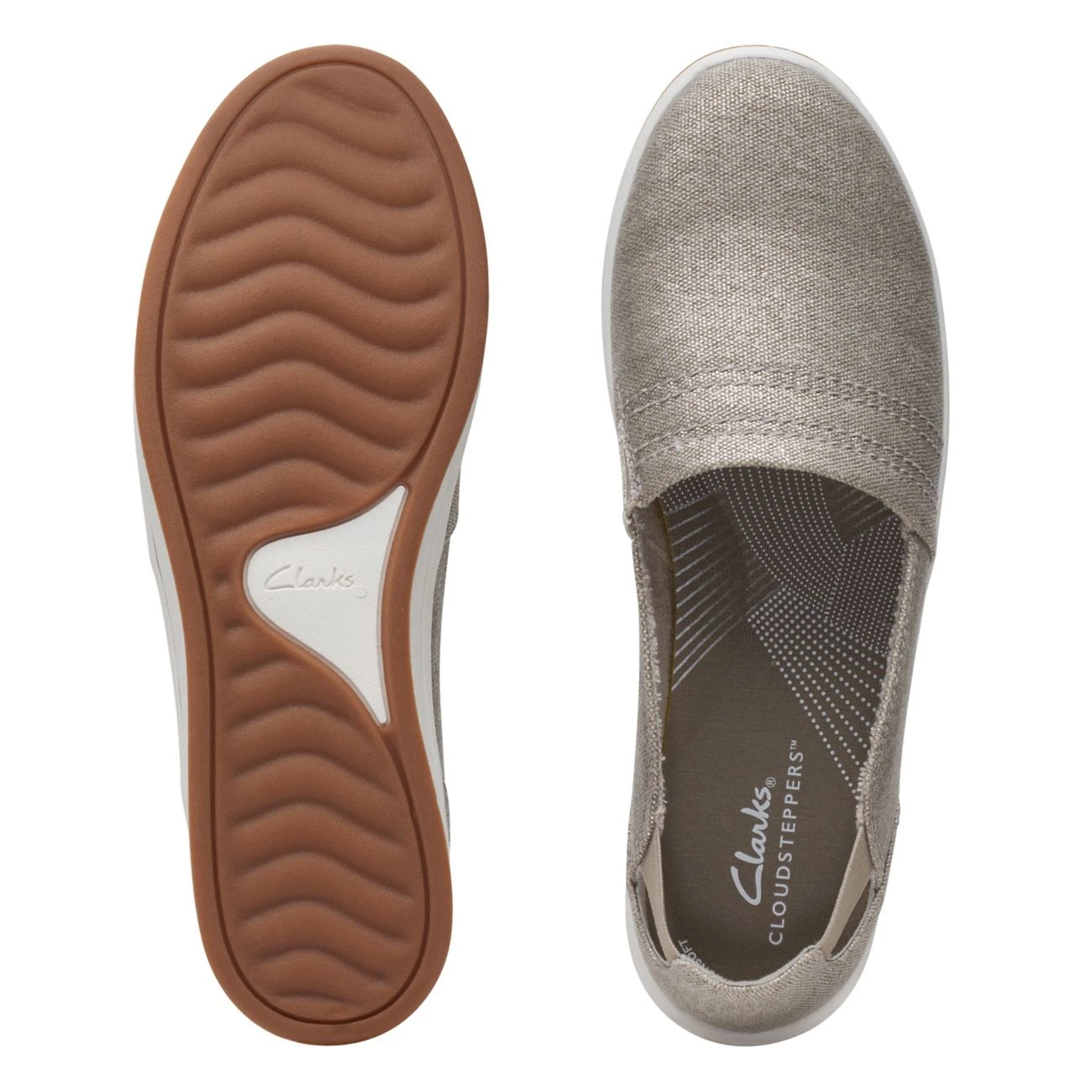 Clarks Breeze Step II Silver Metallic 7 Clarks Breeze Step II Silver Metallic - Image 7