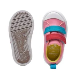 Clarks Foxing Tor Lo Toddler Pink -Clarks Step Deals Store 26173002 W 7