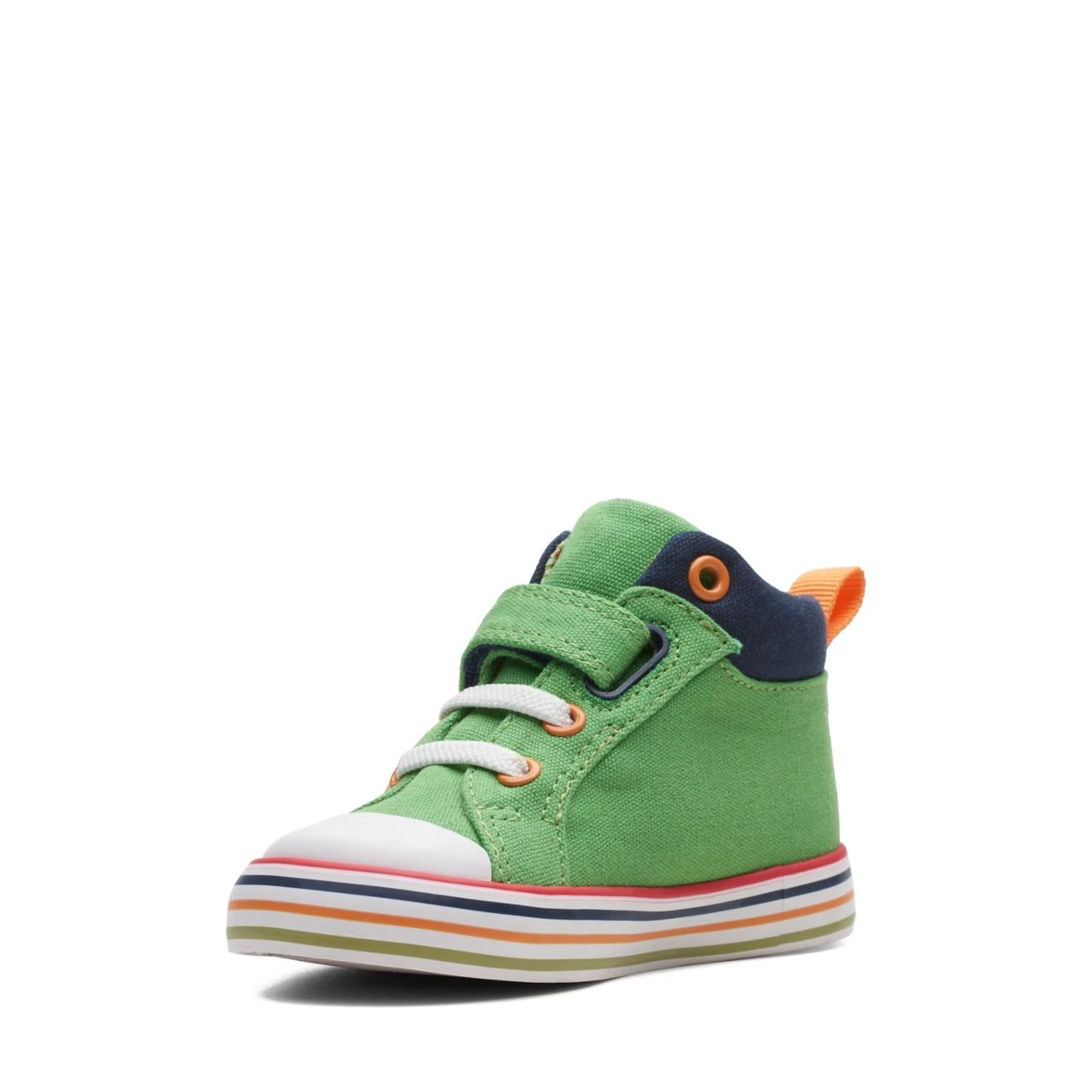 Clarks Foxing Tor Hi Toddler Green 6 Clarks Foxing Tor Hi Toddler Green - Image 6