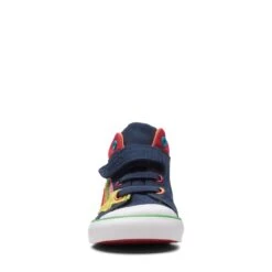 Clarks Foxing Tor Hi Toddler Navy Combination -Clarks Step Deals Store 26173005 W 3