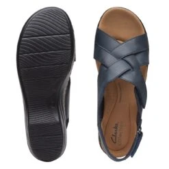 Clarks Merliah Echo Navy Leather -Clarks Step Deals Store 26173121 W 7