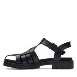 Clarks Orinoco Band Black Leather -Clarks Step Deals Store 26173526 W 5