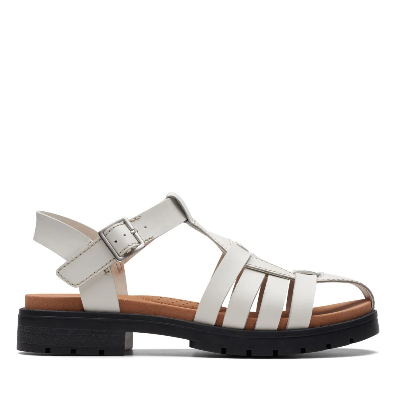 Clarks Orinoco Band Off White Leather 1 Clarks Orinoco Band Off White Leather