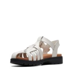 Clarks Orinoco Band Off White Leather 10 Clarks Orinoco Band Off White Leather -Clarks Step Deals Store 26173528 W 4