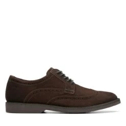 Clarks Atticus LT Limit Dark Brown Suede