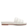 Clarks Pure Soft Off White Leather