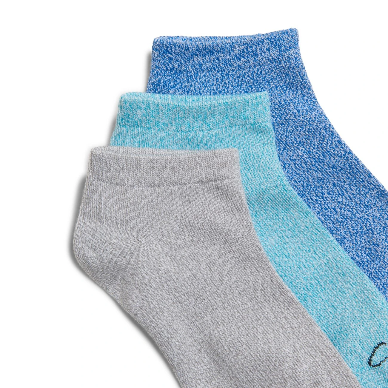 Clarks 3 Pack No Show Multicolour 2 Clarks 3 Pack No Show Multicolour - Image 2